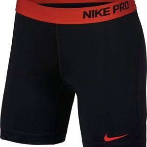 nike women's pro sliding shorts